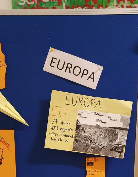 “Europe, Democracy, Human Rights” elective module at Erich-Fried-Gymnasium Glasergasse