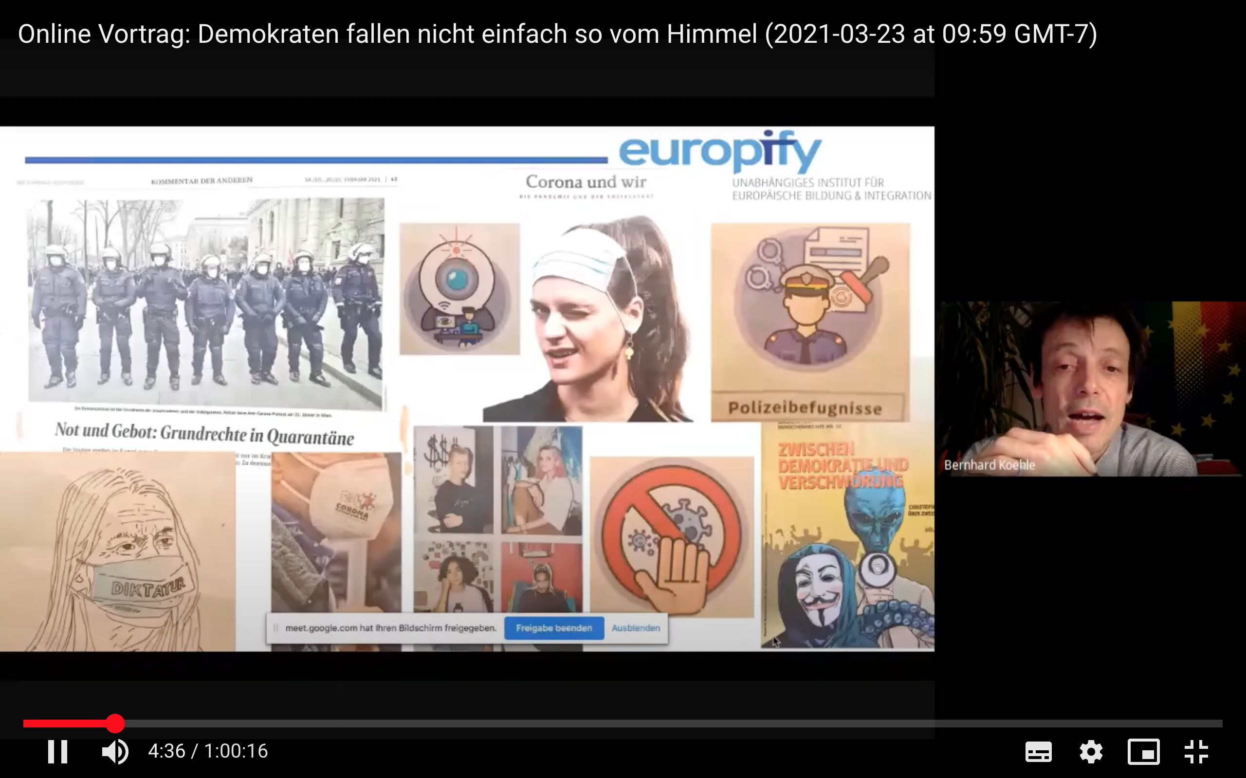 Lehrtätigkeit an der „Pädagogische Hochschule Oberösterreich“: SS 2021